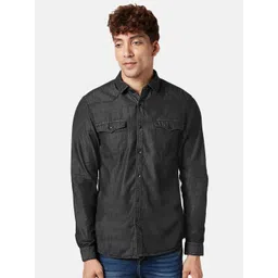 SF JEANS by Pantaloons Men Cotton Slim Fit Casual Shirt-picture-29