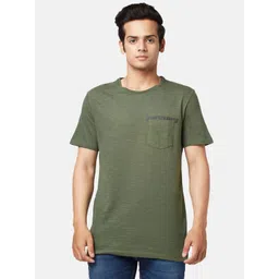 SF JEANS by Pantaloons Men Round Neck Cotton T-shirt-picture-10