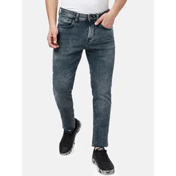 SF JEANS by Pantaloons Men Skinny Fit Heavy Fade Jeans-picture-32
