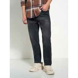 SF JEANS by Pantaloons Men Slim Fit Low Distress Light Fade Jeans-picture-33