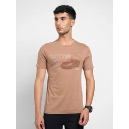 SF JEANS by Pantaloons Men Typography Extended Sleeves Pockets Slim Fit T-shirt-picture-34