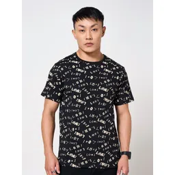 SF JEANS by Pantaloons Men Typography Pockets Slim Fit T-shirt-picture-17