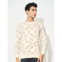 Sf Jeans By Pantaloons Off White Regular Fit Printed Sweatshirt-picture-46