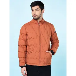Sf Jeans By Pantaloons Orange Regular Fit Quilted Jacket-picture-44