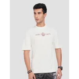 Sf Jeans By Pantaloons White Cotton Relaxed Fit Printed T-Shirt-picture-44