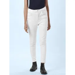 SF Jeans by Pantaloons White High Rise Jeans-picture-29