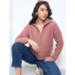 SF JEANS by Pantaloons Women Acrylic Lightweight Bomber Jacket-picture-16