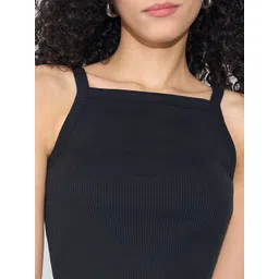 SF JEANS by Pantaloons Women Square Neck Cotton Tank Top-picture-37