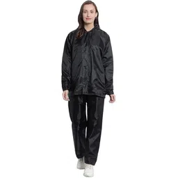 sf shakumbhari fab Solid Women Raincoat-picture-10