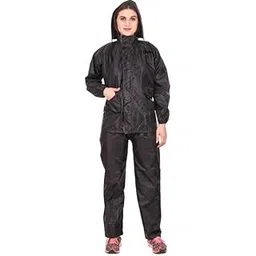 sf shakumbhari fab Women's Lightweight Waterproof Raincoat set of Top & Bottom with hood-picture-19