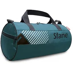Sfane Men & Women Polyester Black & Yellow Trendy Duffel Gym Bag (1 Qty) (TARQUOISE)-picture-10