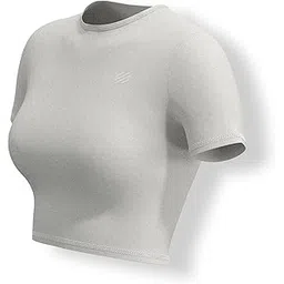 Sfytt Women Gym Crop Top Athletic Yoga Short Sleeve Fitness Tight Tee Outdoor Workout Cropped Tank Tops-picture-17