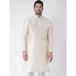 SG LEMAN Men Cold-Shoulder Sleeves Thread Work Kurta-picture-13