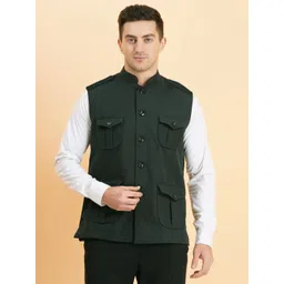 sg leman Men Solid Ethnic Jacket-picture-10