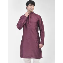 SG LEMAN Men Thread Work Jacquard Kurta-image-32