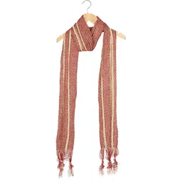 sg leman Silk Blend Embroidered Maroon Men Dupatta-picture-11