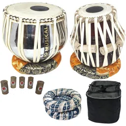 sg musical Dagga, Bayan 5 inch chattu For Student Tabla Set Tabla-picture-10