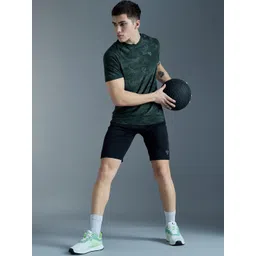 SG Men Regular Fit Mid-Rise Sports Shorts image 2