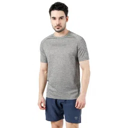 SG Men Solid Round Neck Slim Fit T-shirt-picture-29