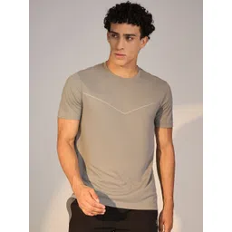 SG Men Solid Round Neck Slim Fit T-shirt-picture-13