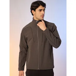 SG Men Stand Collar Solid Sporty Jacket-picture-12