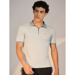 SG Men Striped Polo Collar Slim Fit T-shirt-picture-39