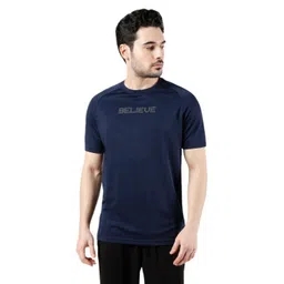 SG Men Typography Printed Round Neck Slim Fit T-shirt-picture-13