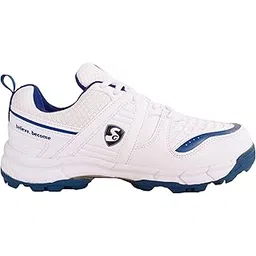 SG Steadler 6.0 Cricket Shoes, White/Royal Blue-picture-55