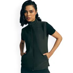 SG Women Mock Collar Solid Sporty Jacket-picture-17