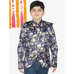 SG YUVRAJ Boys Printed Single-Breasted Regular Fit Blazer-picture-15