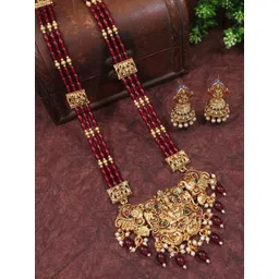 SGA FASHION Women Gold Plated AD Studded Jewellery Set-picture-11