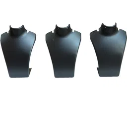 sgn fashion Jewellery 6 inch black Necklace Display Stand Dummy Accessories Organizer-picture-17