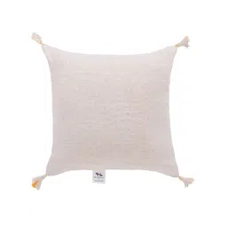 SH Creation and Handlooms 2-Pcs Off-White & White Self-Designed Pre-FilledCushions-picture-16