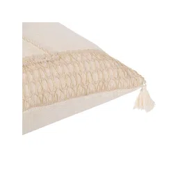 SH Creation and Handlooms 2-Pcs Off-White Embellished Pre-FilledCushions-picture-11