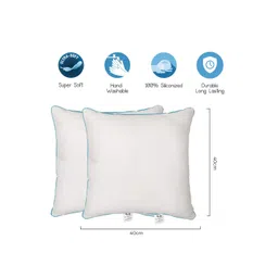 SH Creation and Handlooms White Square Pre-Filled Cushions-picture-26