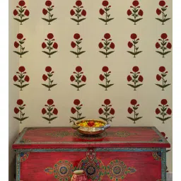 shaakh The Sweet Muston Life Of Poppy (48X30In) Self-Adhesive Wallpaper-picture-16