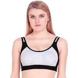 Shabala Fashion | Women's Cotton | Sports Bra | Pack of 3 | Colors as per Availability image 4
