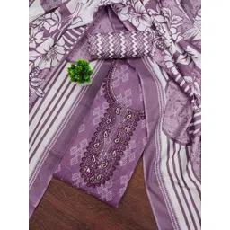 SHADOW & SAINING Printed Unstitched Dress Material-picture-42