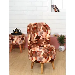 Shadowkart Brown Wooden Mudda Pouffe Ottoman-picture-42