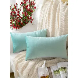 Shadowkart Fibre Filled Faux Velvet Ultra Soft Sleep Pillow-picture-29