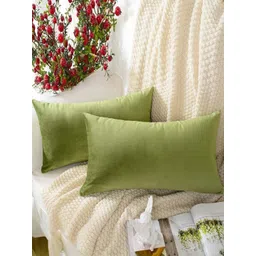 Shadowkart Fibre Filled Faux Velvet Ultra Soft Sleep Pillow-picture-25