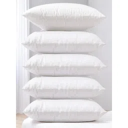 Shadowkart White 5 Pieces Fibre Filled Polyester Ultra Soft Sleep Pillows-picture-20