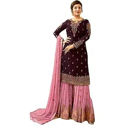shafnufab Womens Net Semi Stitched lehenga suit for women Ladies use lehenga suit for women for lehenga suit for women punjabi women And lehenga suit for women for wedding-picture-10