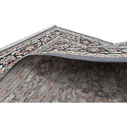 shag weaving Grey, Brown Polyester Carpet image 2