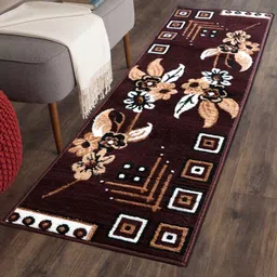 shag weaving Brown Acrylic Carpet-picture-38