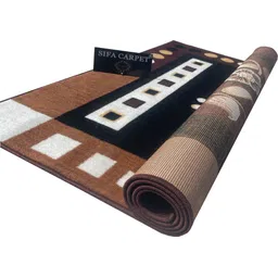 shag weaving Brown Silk Carpet-picture-17