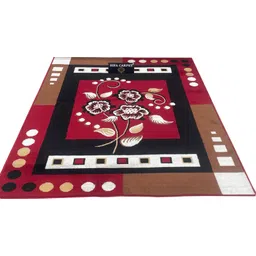 shag weaving Red Silk Carpet-picture-19