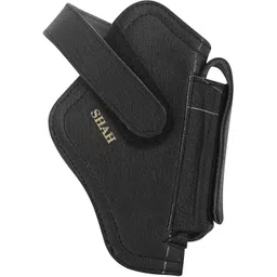 shah Leather .32 Bore Pistol Cover Racquet Carry Case/Cover Free Size-picture-20