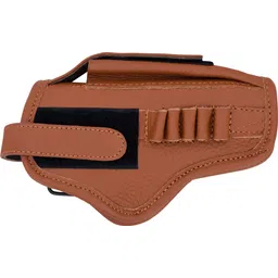 shah Unisex Leather .45 Champion Pistol Cover Universal SIze Racquet Carry Case/Cover Free Size-picture-37