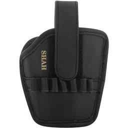 shah Unisex Leather Revolver Cover Racquet Carry Case/Cover Free Size-picture-34